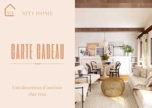 carte cadeau de Niti Home