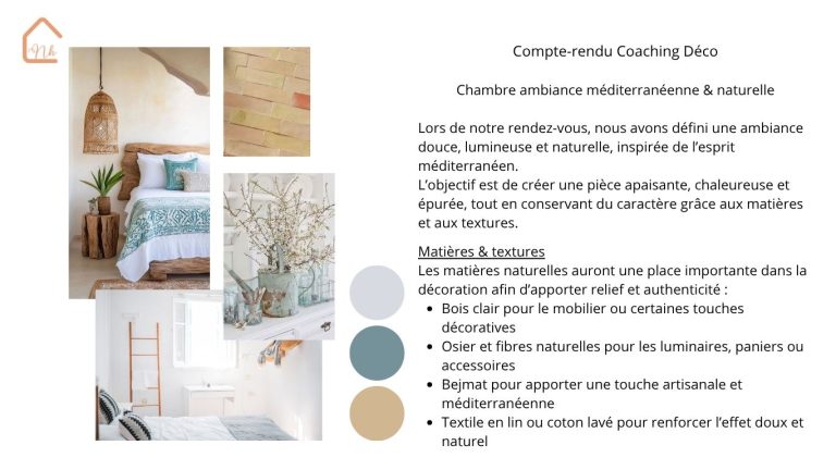 exemple de compte rendu de coaching déco